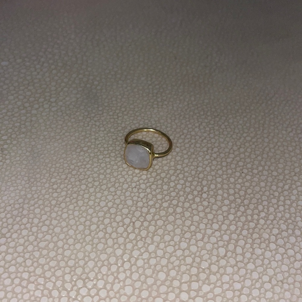 Never worn stone ring